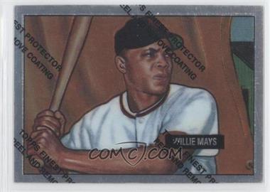 1997 Topps - Willie Mays Reprints - Finest #1 - Willie Mays (1951 Bowman)