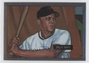 1997 Topps - Willie Mays Reprints - Finest #1 - Willie Mays (1951 Bowman)