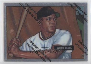 1997 Topps - Willie Mays Reprints - Finest #1 - Willie Mays (1951 Bowman)