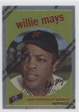 1997 Topps - Willie Mays Reprints - Finest #11 - Willie Mays (1959 Topps)