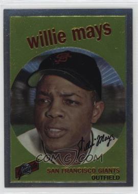 1997 Topps - Willie Mays Reprints - Finest #11 - Willie Mays (1959 Topps)