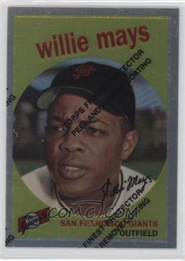 1997 Topps - Willie Mays Reprints - Finest #11 - Willie Mays (1959 Topps)