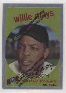 1997 Topps - Willie Mays Reprints - Finest #11 - Willie Mays (1959 Topps)