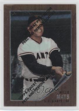 1997 Topps - Willie Mays Reprints - Finest #16 - Willie Mays (1962 Topps)