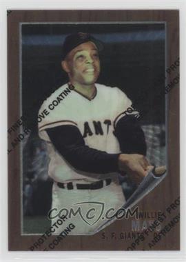 1997 Topps - Willie Mays Reprints - Finest #16 - Willie Mays (1962 Topps)
