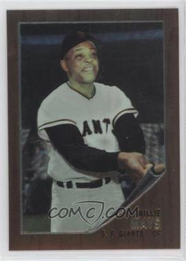 1997 Topps - Willie Mays Reprints - Finest #16 - Willie Mays (1962 Topps)