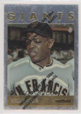 1997 Topps - Willie Mays Reprints - Finest #18 - Willie Mays (1964 Topps)