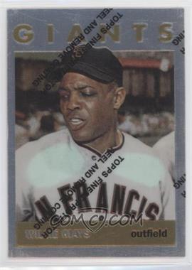 1997 Topps - Willie Mays Reprints - Finest #18 - Willie Mays (1964 Topps)