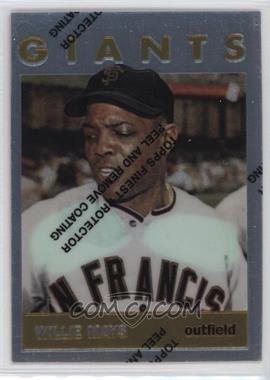 1997 Topps - Willie Mays Reprints - Finest #18 - Willie Mays (1964 Topps)
