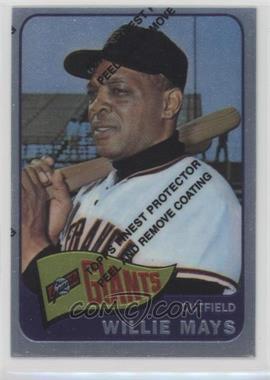 1997 Topps - Willie Mays Reprints - Finest #19 - Willie Mays (1965 Topps)