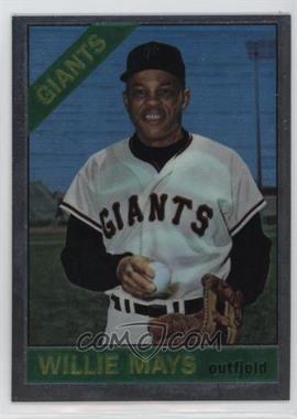1997 Topps - Willie Mays Reprints - Finest #20 - Willie Mays (1966 Topps)