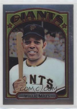 1997 Topps - Willie Mays Reprints - Finest #26 - Willie Mays (1972 Topps)