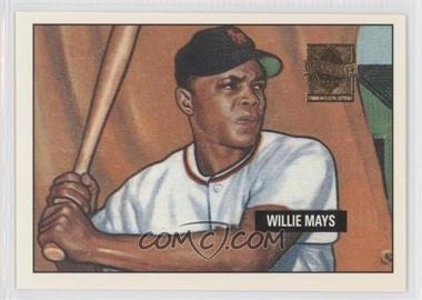 1997 Topps - Willie Mays Reprints #1 - Willie Mays (1951 Bowman)