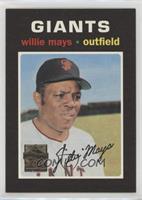 Willie Mays (1971 Topps) [Noted]