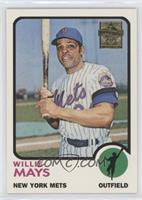 Willie Mays (1973 Topps) [Good to VG‑EX]