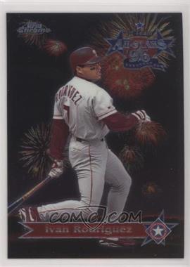 1997 Topps Chrome - All-Stars #AS1 - Ivan Rodriguez, Terry Steinbach, Dan Wilson