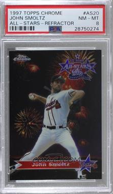 1997 Topps Chrome - All-Stars #AS20 - John Smoltz, Kevin Brown, Shane Reynolds [PSA 8 NM‑MT]