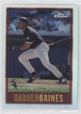 1997 Topps Chrome - [Base] - Refractor #17 - Harold Baines