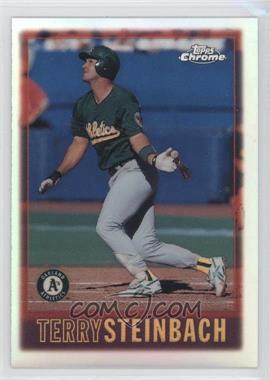 1997 Topps Chrome - [Base] - Refractor #43 - Terry Steinbach