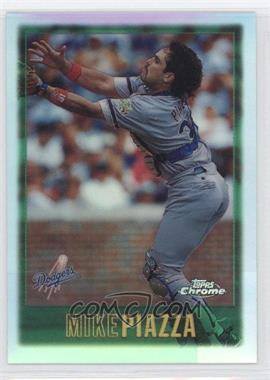 1997 Topps Chrome - [Base] - Refractor #9 - Mike Piazza