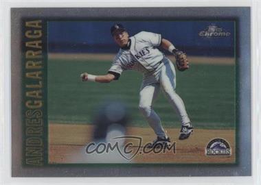 1997 Topps Chrome - [Base] #5 - Andres Galarraga [EX to NM]