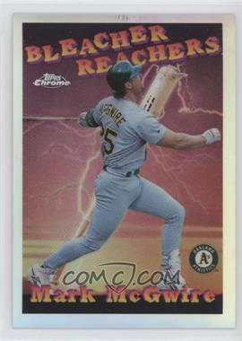 1997 Topps Chrome - Season's Best - Refractor #SB6 - Mark McGwire