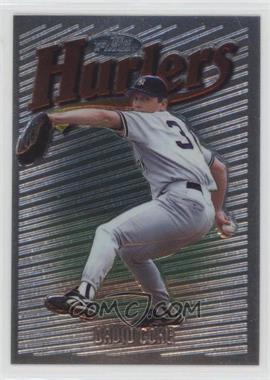 1997 Topps Finest - [Base] - Embossed #145 - Uncommon - Silver - David Cone