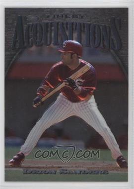 1997 Topps Finest - [Base] - Embossed #299 - Uncommon - Silver - Deion Sanders