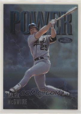 1997 Topps Finest - [Base] - Embossed #305 - Uncommon - Silver - Mark McGwire