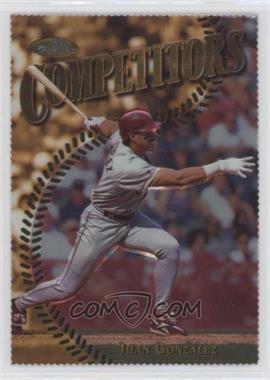 1997 Topps Finest - [Base] - Embossed #332 - Rare - Gold - Juan Gonzalez