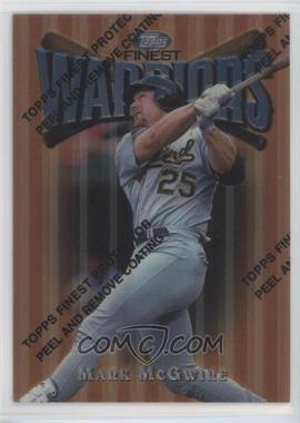 1997 Topps Finest - [Base] - Promotional Sample Refractor #30 - Common - Bronze - Mark McGwire
