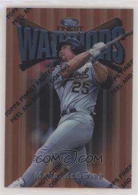 1997 Topps Finest - [Base] - Promotional Sample Refractor #30 - Common - Bronze - Mark McGwire