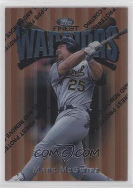 1997 Topps Finest - [Base] - Promotional Sample Refractor #30 - Common - Bronze - Mark McGwire