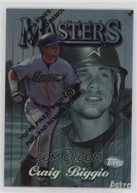 1997 Topps Finest - [Base] - Refractor #128 - Uncommon - Silver - Craig Biggio