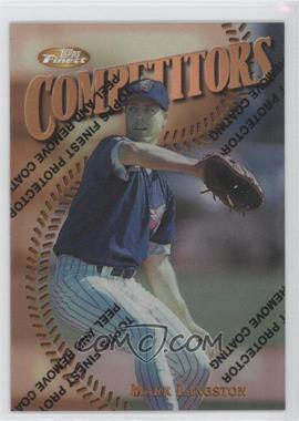 1997 Topps Finest - [Base] - Refractor #185 - Common - Bronze - Mark Langston