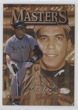 1997 Topps Finest - [Base] - Refractor #223 - Common - Bronze - Andres Galarraga