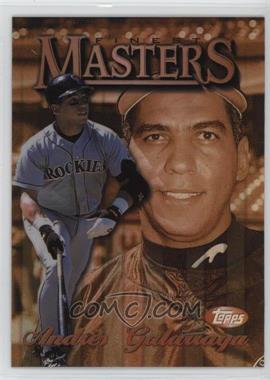 1997 Topps Finest - [Base] - Refractor #223 - Common - Bronze - Andres Galarraga