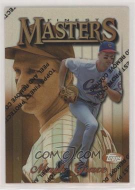 1997 Topps Finest - [Base] - Refractor #262 - Common - Bronze - Mark Grace