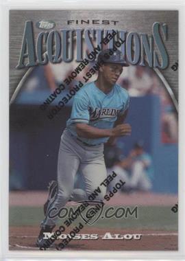 1997 Topps Finest - [Base] - Refractor #297 - Uncommon - Silver - Moises Alou