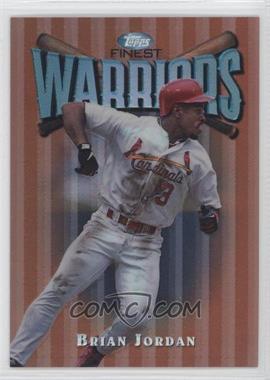 1997 Topps Finest - [Base] - Refractor #3 - Common - Bronze - Brian Jordan