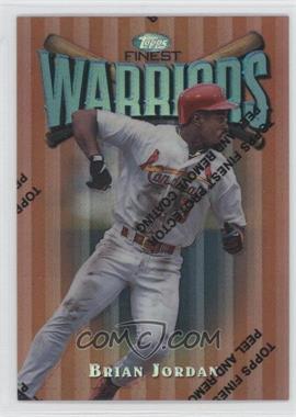 1997 Topps Finest - [Base] - Refractor #3 - Common - Bronze - Brian Jordan