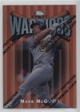 1997 Topps Finest - [Base] - Refractor #30 - Common - Bronze - Mark McGwire