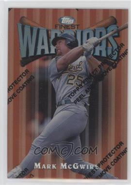 1997 Topps Finest - [Base] - Refractor #30 - Common - Bronze - Mark McGwire