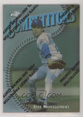 1997 Topps Finest - [Base] - Refractor #300 - Uncommon - Silver - Jeff Montgomery