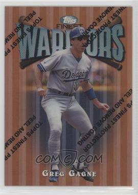 1997 Topps Finest - [Base] - Refractor #48 - Common - Bronze - Greg Gagne