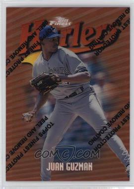 1997 Topps Finest - [Base] - Refractor #72 - Common - Bronze - Juan Guzman