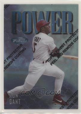 1997 Topps Finest - [Base] #130 - Uncommon - Silver - Ron Gant