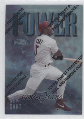 1997 Topps Finest - [Base] #130 - Uncommon - Silver - Ron Gant