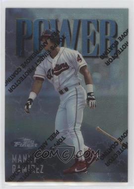 1997 Topps Finest - [Base] #138 - Uncommon - Silver - Manny Ramirez