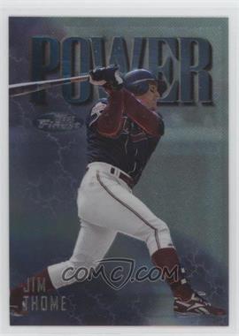 1997 Topps Finest - [Base] #148 - Uncommon - Silver - Jim Thome
